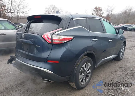 2018 Nissan Murano S z USA, uszkodzony, nr VIN 5N1AZ2MH6JN151169